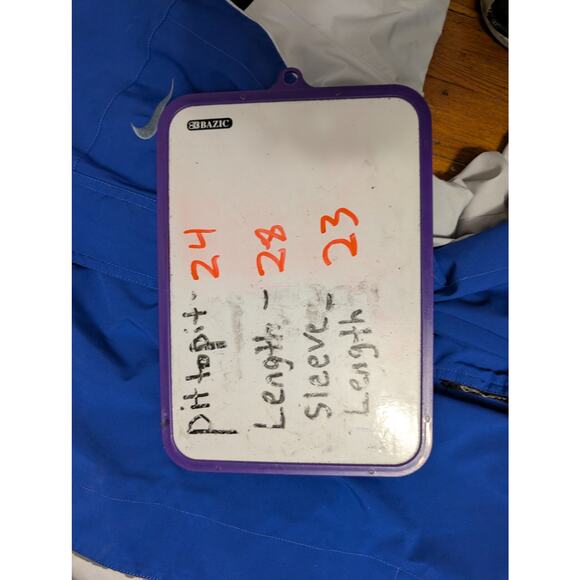 Nike NYC Marathon Storm Fit Blue Mens Large Jacket - Picture 5 of 6